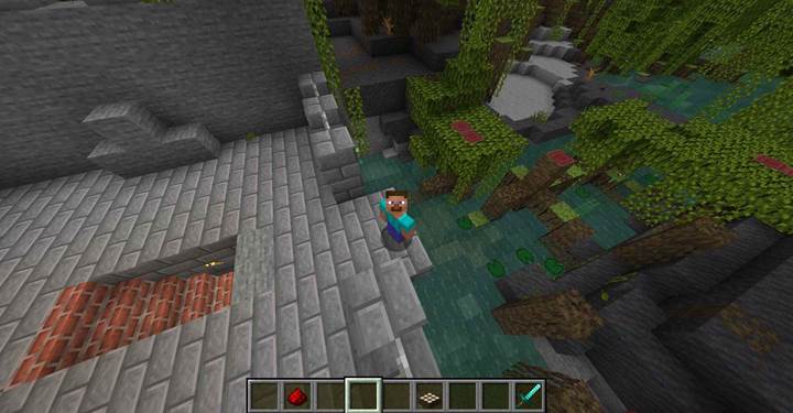 Verwende den Tageslichtsensor in Minecraft, um Rätsel basierend auf der Tageszeit zu steuern.