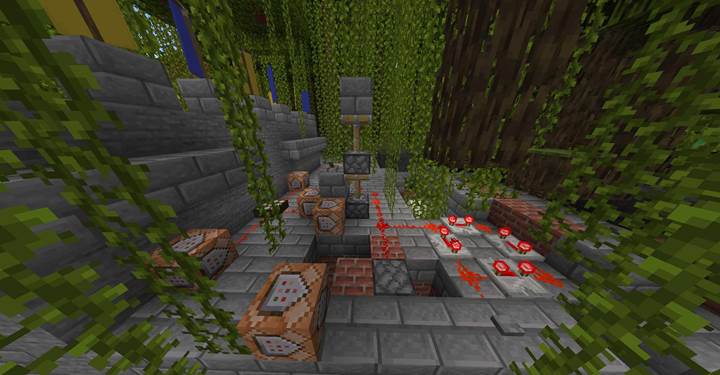 Beginne benutzerdefinierte Abenteuer im Abenteuermodus in Minecraft.