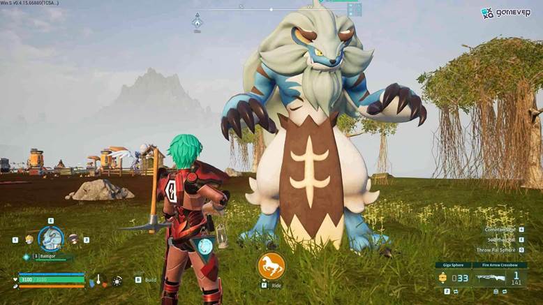 Localiza un Huevo Congelado Gigante en Palworld y prepárate para incubar a Bastigor.