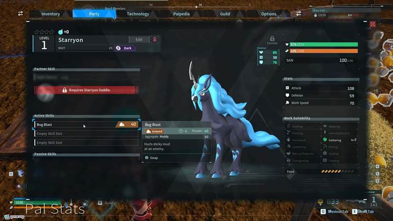Asigna a Starryon tareas de recolección para ayudar en la cosecha de cultivos en tu base.