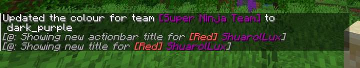 Gib deinem Team einen roten Namen und ein Prefix für etwas Stil in Minecraft.