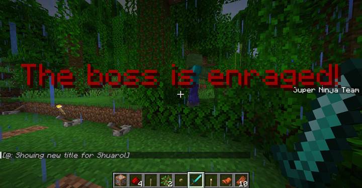 Kombiniere beide Befehle für Bosslogik und Phasen in deinen Minecraft-Quests.