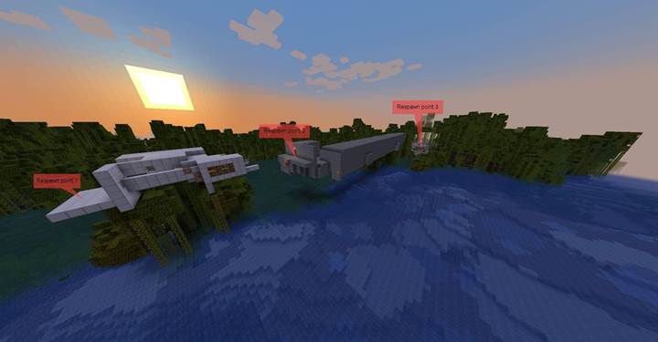 Baue eine schwebende Insel und setze sie als Welt-Spawn in Minecraft.
