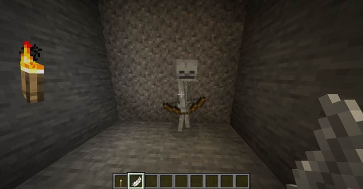 Disable enemy shields with a powerful iron sword.
