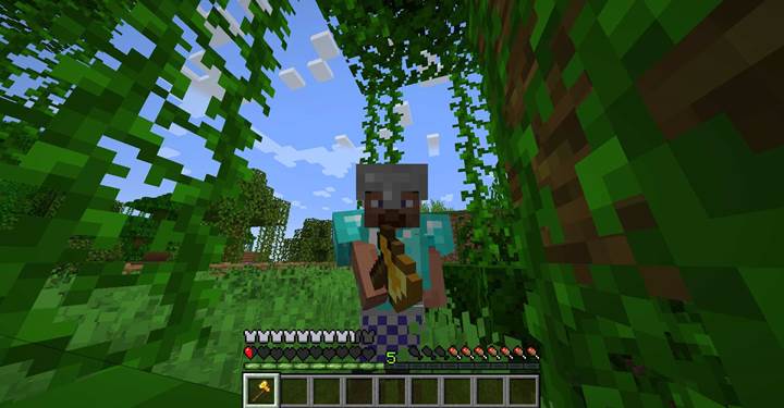 Control drop logic with correct_for_drops inside rules in Minecraft.