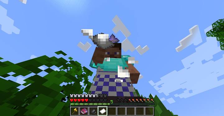 Erstelle interaktive Gegenstände mit der Komponente consumable in Minecraft.