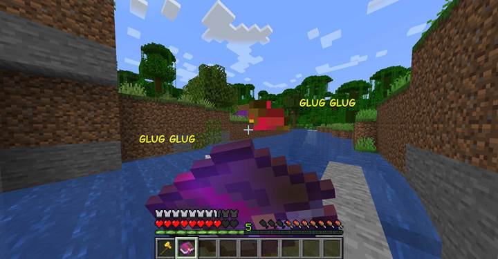 Füge benutzerdefinierte Sounds beim Konsumieren von Items in Minecraft hinzu.