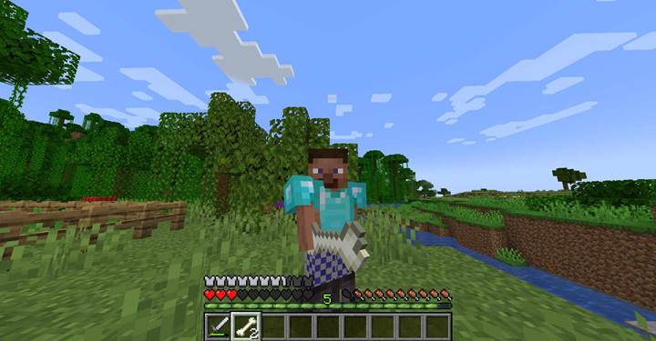 Baue immersive Loot-Fortschritte durch Item-Überbleibsel in Minecraft.