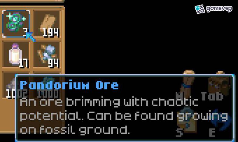 Localiza el Pasaje más allá de la Frontera Reluciente en Core Keeper.