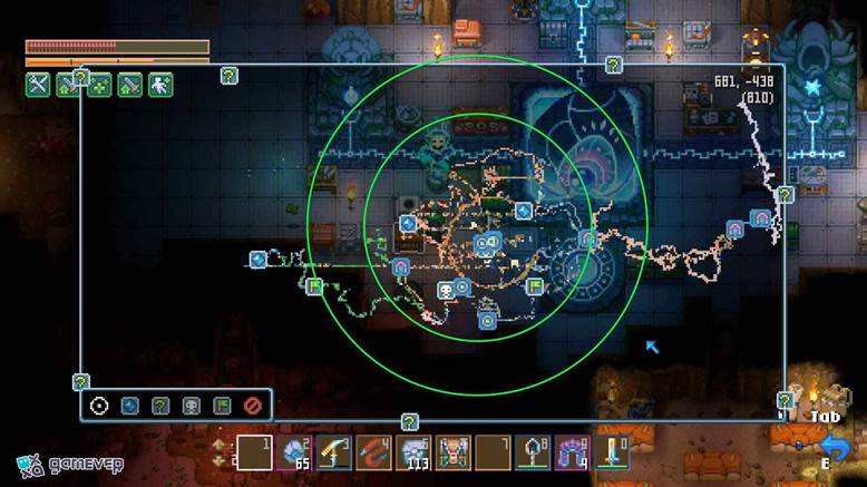 Explora el Desierto de los Comienzos para localizar la guarida oculta de Ra-Akar en Core Keeper.