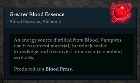 Uwolnij swojego wewnętrznego wampirzego lorda dzięki ulepszeniom Greater Blood Essence w V Rising!