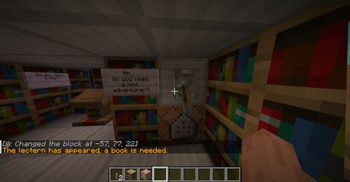 Użyj tellraw, aby przekazać graczom narracyjną wiadomość w grze Minecraft.