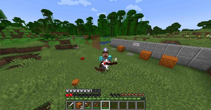 Ładuj kusze strzałami zakończonymi miksturami, aby uzyskać magiczne efekty w grze Minecraft.