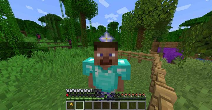 Używaj lotni razem z ekwipunkiem, aby uzyskać pełną funkcjonalność w grze Minecraft.