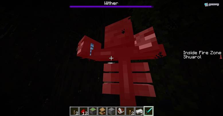 Combina efectos de clima y partículas para momentos de puzle cinematográficos en Minecraft.