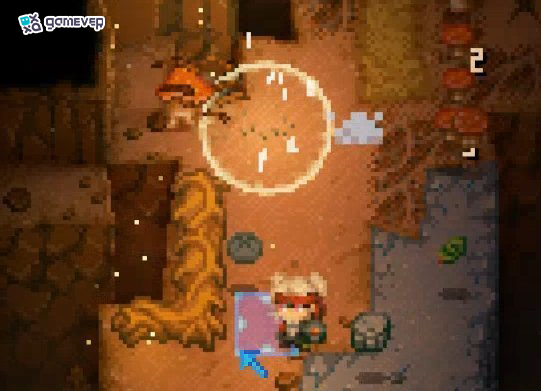 Combina una Bomba Vacío y una Bomba Atronadora para lograr la máxima destrucción en Core Keeper.