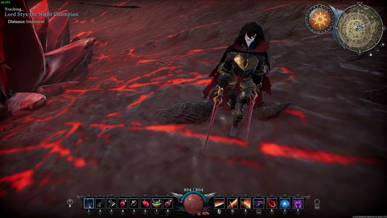 Stelle dich Nightmarshal Styx in V Rising.