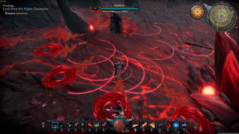 Achte auf Styx' Drehangriff in V Rising.