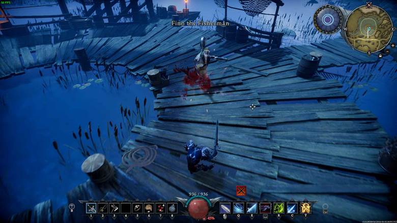 Besiege Finn den Fischer, um die Angelrute und die Holzwerkbank in V Rising freizuschalten.
