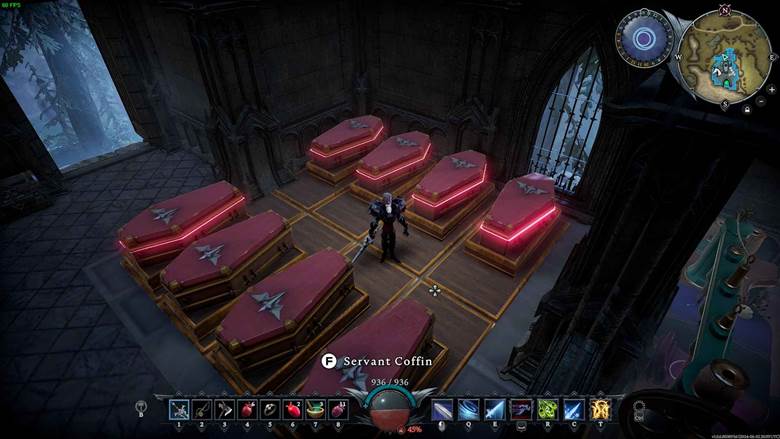 Befehle eine Armee der Dunkelheit mit Servant Coffins, die aus Greater Blood Essence in V Rising hergestellt wurden!