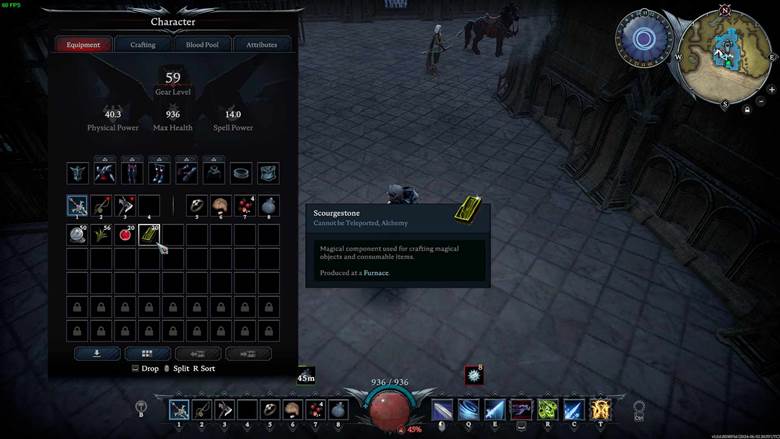 Jage die schwer fassbaren Scourgestones in V Rising's offener Welt!