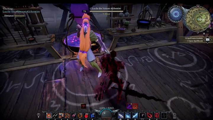 Find Lucile in the Venom Mixing Outpost in V Rising Oakveil Update.