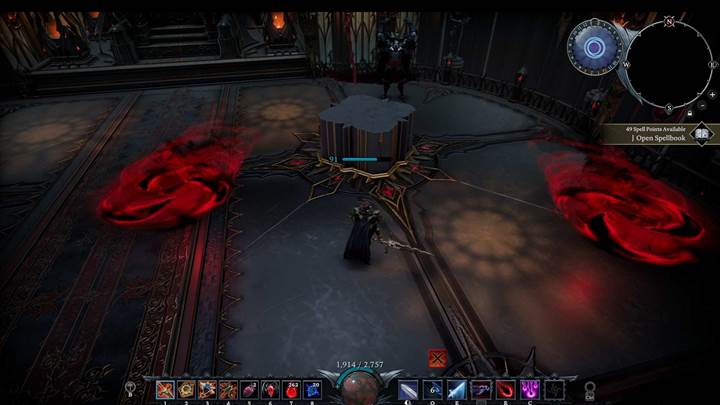 Sidestep under the wolf lunge then strike as Dracula returns to vampire form.