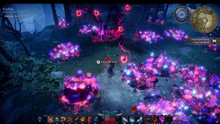 Watch the sky for Talzurs flight path before dodging fireball drop barrages.
