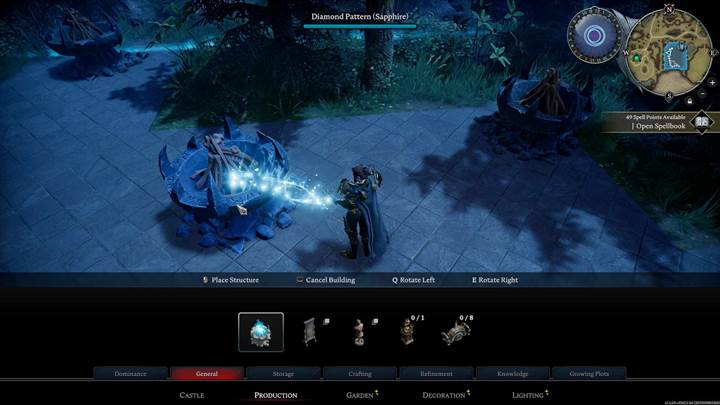 Ignite Bones in a Mist Brazier to envelop your forge in protective mist in V Rising Oakveil Update.