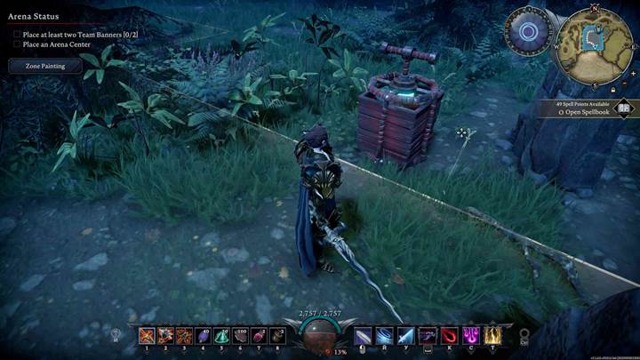 Gather Power Cores from lightning storm zones in V Rising.