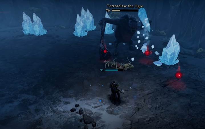 Stecke das Ward of the Damned ein, um den Arktischen Sprung im V Rising Oakveil Update zu überleben.