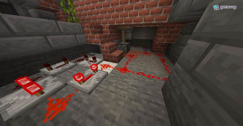 Construye un bucle de redstone con repetidores que impulse un ciclo infinito de pistones.