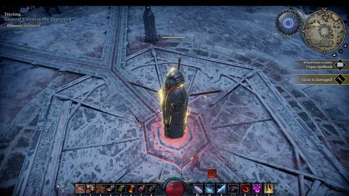 Zerschmettere die Blutige Eiserne Jungfrau, sobald sie erscheint, im V Rising Oakveil Update.