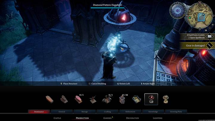 Baue das Auge von Mortium in deinem Schloss im V Rising Oakveil Update.
