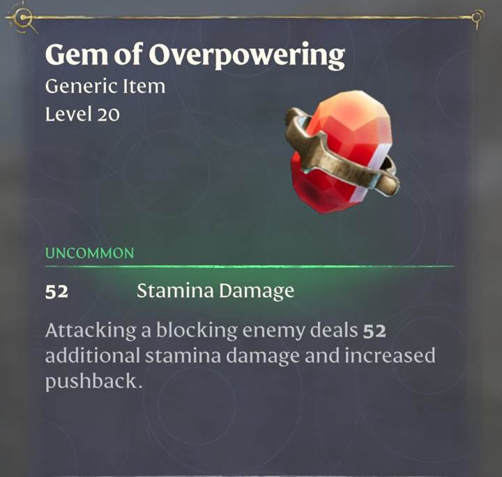 Farm Gem of Overpowering in Enshrouded Thralls of Twilight Update.
