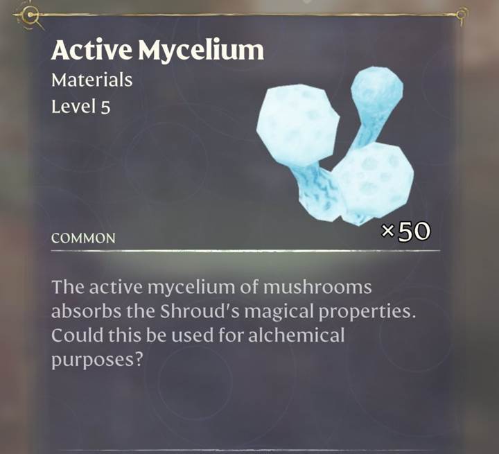 Baue aktives Myzel im Enshrouded Thralls of Twilight Update ab.