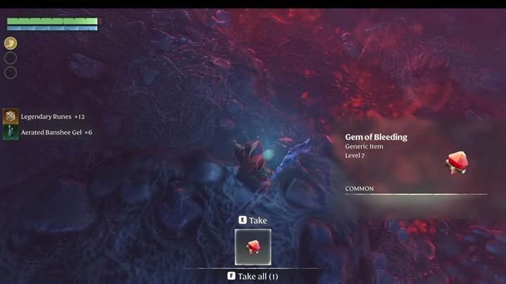 Verwende den Blutungseffekt im Update Enshrouded Thralls of Twilight.