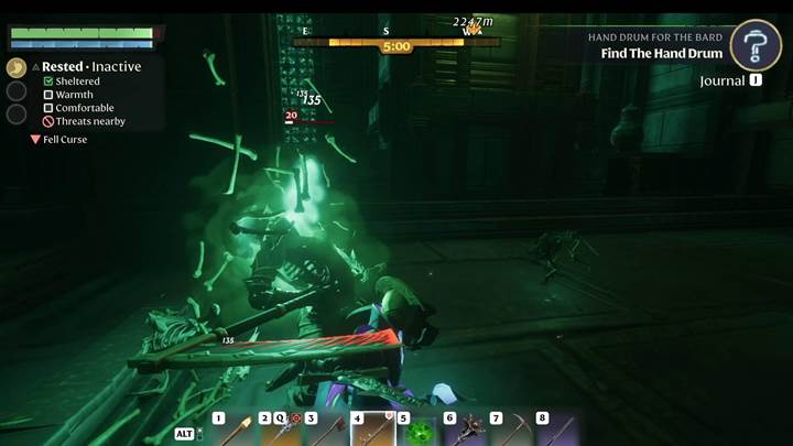 Besiege Hollow Reapers, um eine Chance auf Juwelen-Beute im Enshrouded Thralls of Twilight zu erhalten.