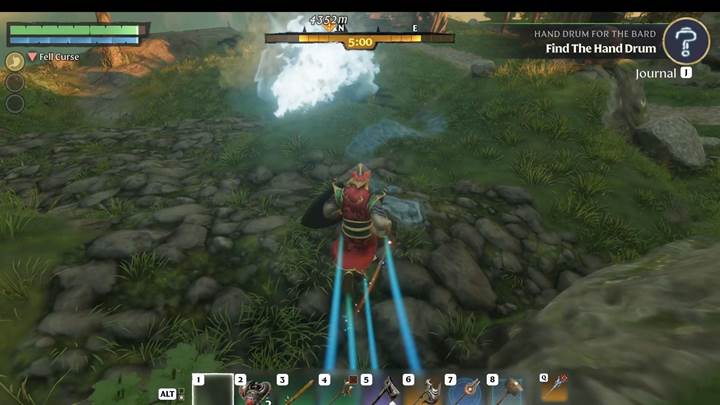 Nutze die neue Brutlingsbombenmechanik in Enshrouded.