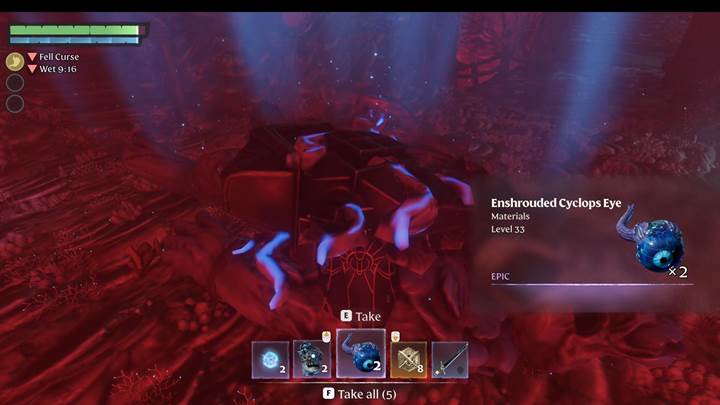 Plündere das Zyklopenauge im Update Enshrouded Thralls of Twilight.