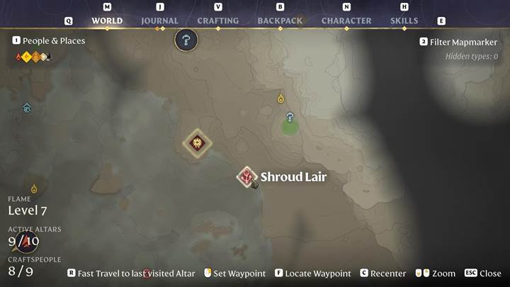 Farm Shroud-Lair im Enshrouded Thralls of Twilight Update.