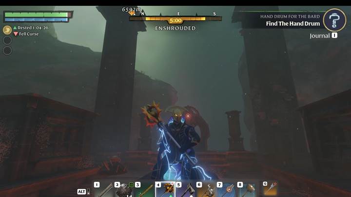 Finde das Juwel des Sturmauges im Update der Enshrouded Thralls of Twilight.