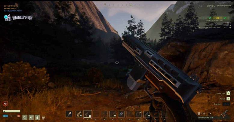 Cambia tu antiguo fusil y equipa el nuevo subfusil.