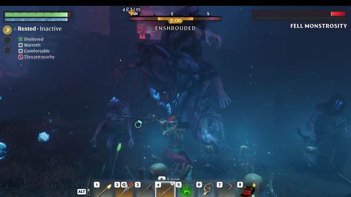 Clear surrounding enemies to prevent ambushes during the fight.