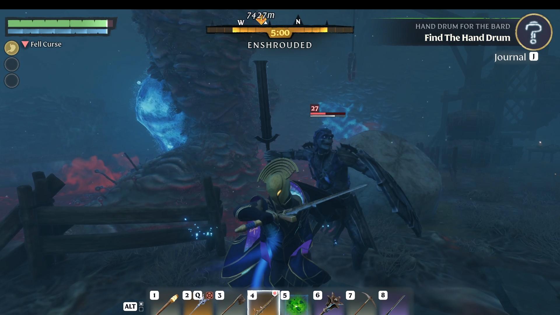 Farma zbieracza berserkera w Enshrouded