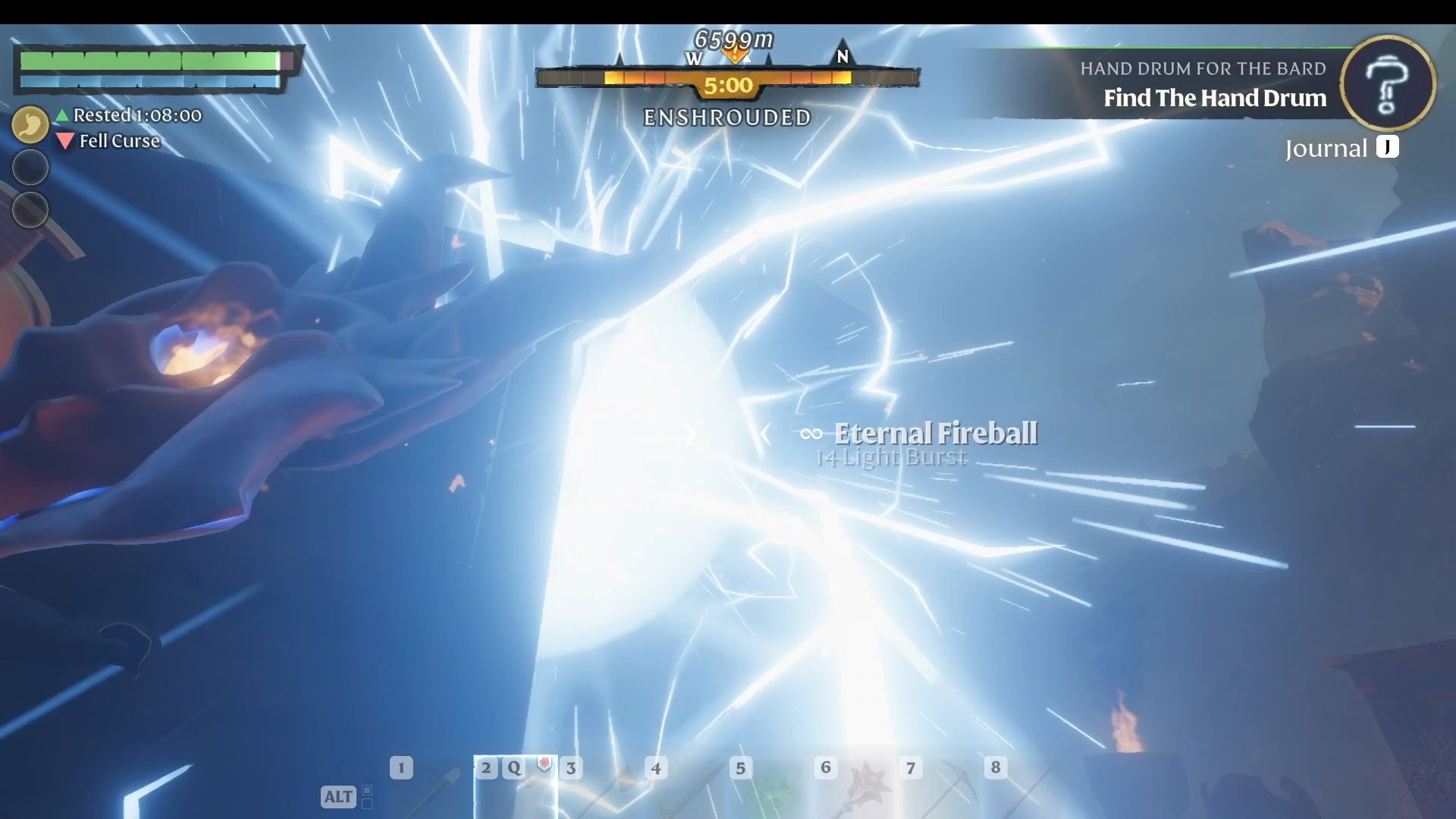 Unikaj elektrycznych kul w Enshrouded Thralls of Twilight Update.