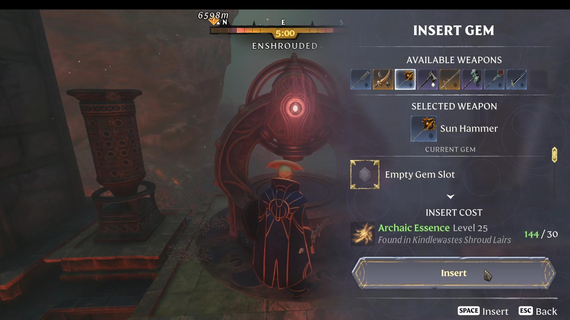 Kuźnia w Kuźni Klejnotów w Enshrouded Thralls of Twilight Update.