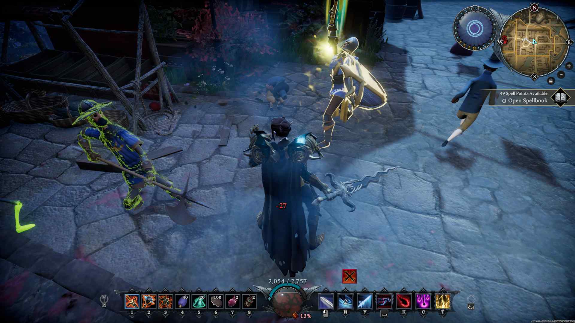 Złota biżuteria z farmy od poległych paladynów i tkaczy światła w aktualizacji V Rising Oakveil.
