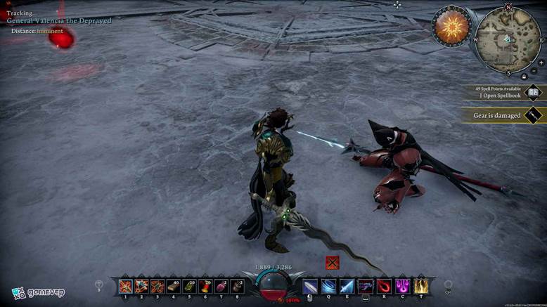 Enfréntate a la General Valencia en las ruinas de la Fortaleza Norte en la actualización Oakveil de V Rising.