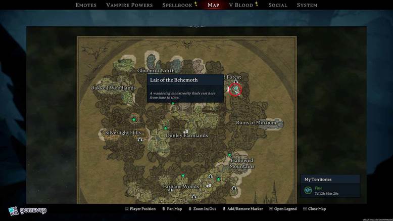 Embárcate en la Guarida del Behemoth en la actualización Oakveil de V Rising.